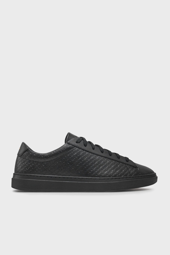 Boss Hakiki Deri Sneaker Erkek Ayakkabı 50536507 005 SİYAH - 1