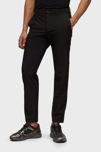 Boss Commuter Kolay Ütülenen Streç Slim Fit Chino Erkek Pantolon 50495497 001 SİYAH - 7