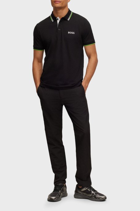 Boss Commuter Kolay Ütülenen Streç Slim Fit Chino Erkek Pantolon 50495497 001 SİYAH - 2