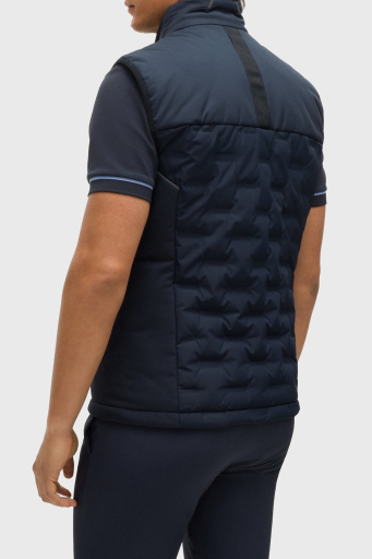 Boss Kuş Tüyü Dolgulu Regular Fit Şişme Erkek Yelek 50514343 402 LACİVERT - 10