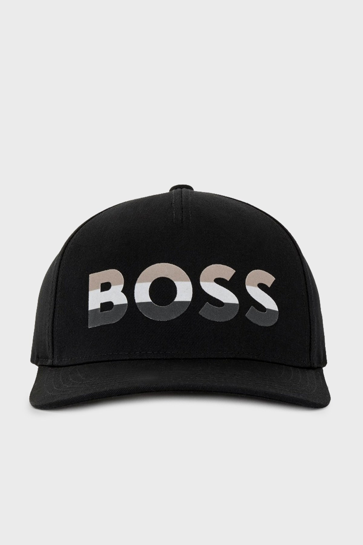 Boss Logo Baskılı % 100 Pamuk Erkek Şapka 50466236 001 SİYAH