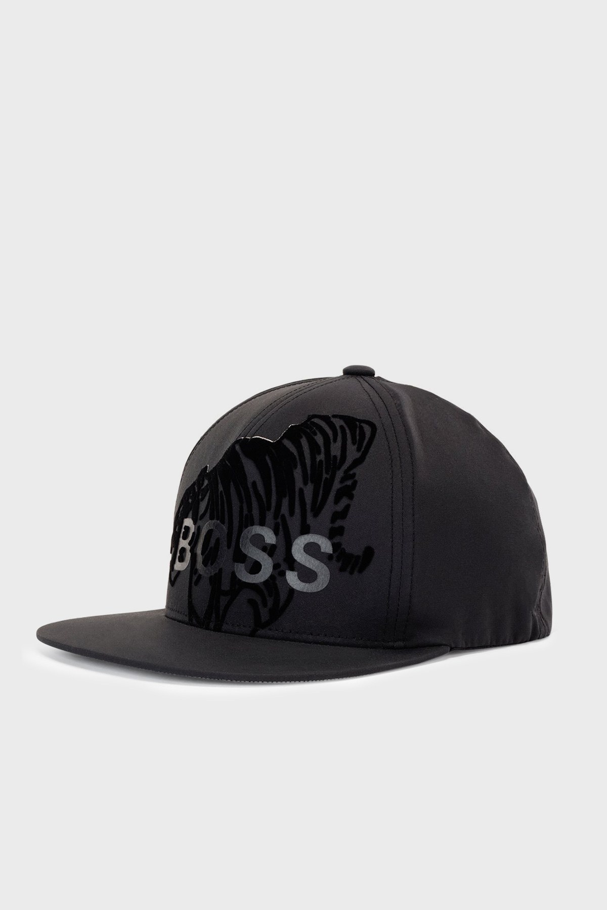 Boss Logo Detaylı Su Geçirmez Erkek Şapka 50461905 001 SİYAH