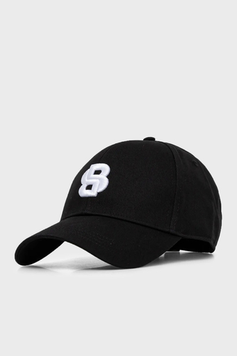 Boss Logo Nakışlı % 100 Pamuk Erkek Şapka 50533299 001 SİYAH - 1