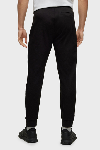 Boss Logo Şeritli Pamuklu Cepli Regular Fit Erkek Pantolon 50486857 001 SİYAH - 3