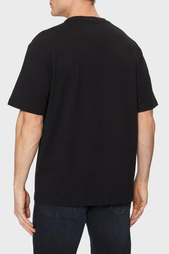 Boss Logolu % 100 Pamuk Regular Fit Bisiklet Yaka Erkek T Shirt 50535409 001 SİYAH - 2