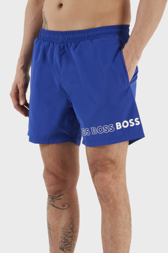 Boss Logolu Deniz Şortu Cepli Erkek Mayo Short 50469300 433 SAKS - 9