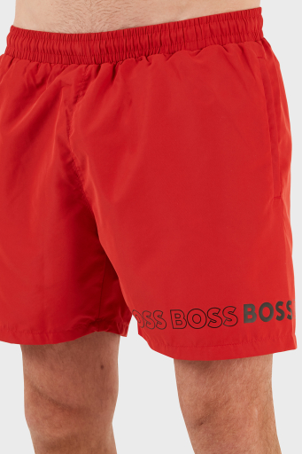 Boss Logolu Deniz Şortu Cepli Erkek Mayo Short 50469300 624 MAVİ - 4