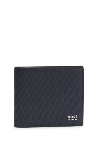 Boss Logolu Deri Erkek Cüzdan 50536078 405 LACİVERT - 1