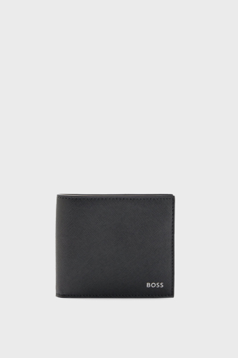 Boss Logolu Erkek Cüzdan 50485600 001 SİYAH - 1