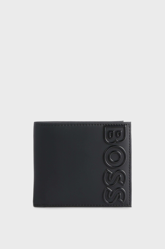 Boss Logolu Erkek Cüzdan 50485619 001 SİYAH - 1