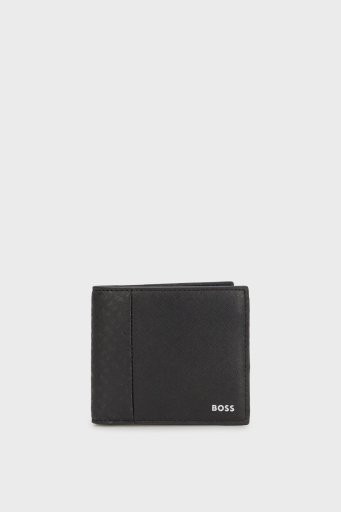 Boss Logolu Erkek Cüzdan 50517058 001 SİYAH - 4