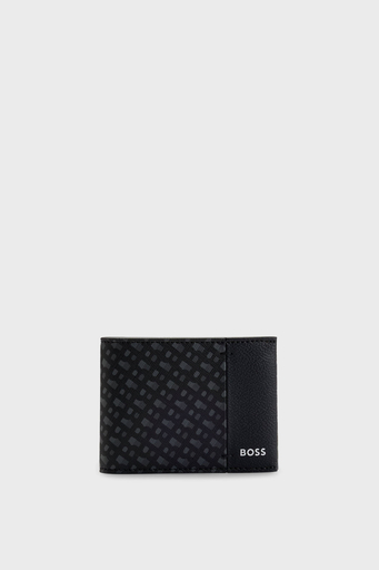 Boss Logolu Erkek Cüzdan 50529508 001 SİYAH - 1