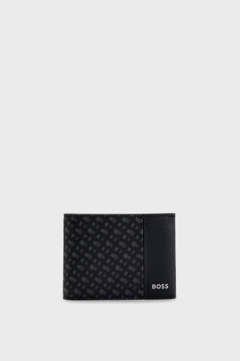 Boss Logolu Erkek Cüzdan 50529508 001 SİYAH - 5