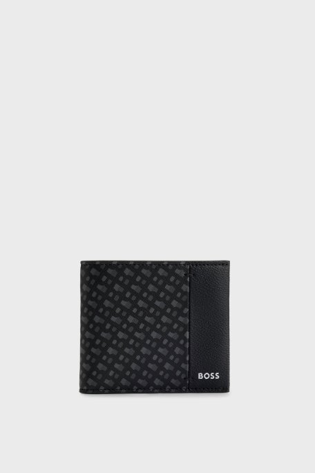 Boss Logolu Erkek Cüzdan 50529519 001 SİYAH - 1