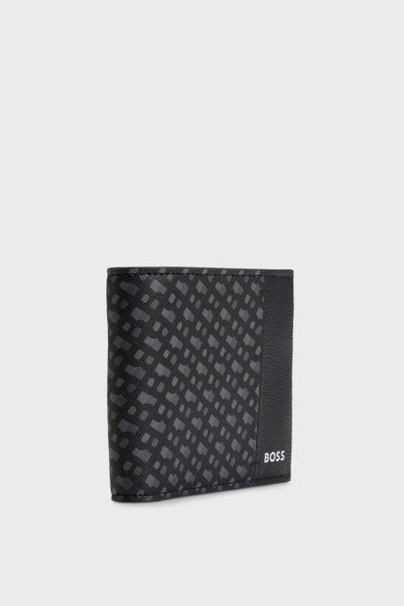 Boss Logolu Erkek Cüzdan 50529519 001 SİYAH - 2