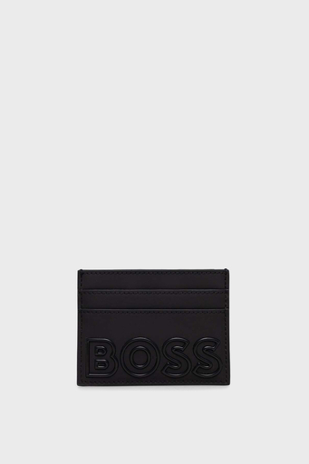 Boss Logolu Erkek Kartlık 50485626 001 SİYAH