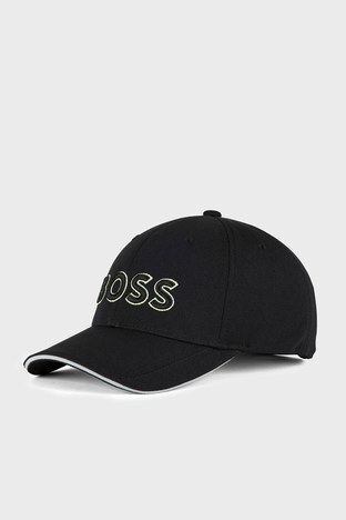 Boss - Boss Logolu Erkek Şapka 50468246 001 SİYAH