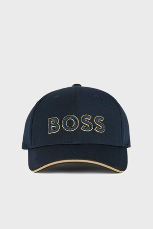 Boss - Boss Logolu Erkek Şapka 50468246 402 LACİVERT (1)