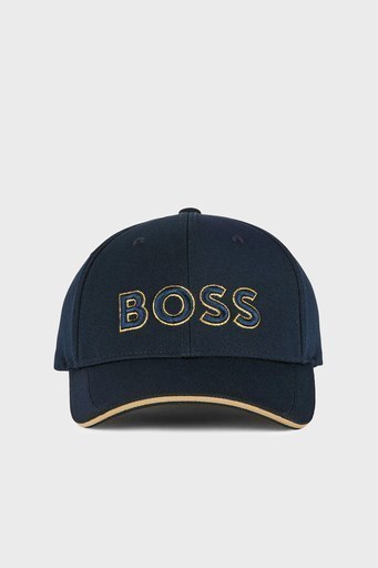Boss Logolu Erkek Şapka 50468246 402 LACİVERT