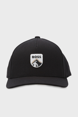 Boss - Boss Logolu Erkek Şapka 50476217 001 SİYAH