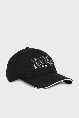 Boss - Boss Logolu Erkek Şapka S 50251244 001 SİYAH