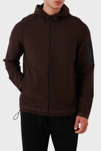 Boss Logolu Fermuarlı Relaxed Fit Erkek Mont 50517091 213 KAHVE - 8