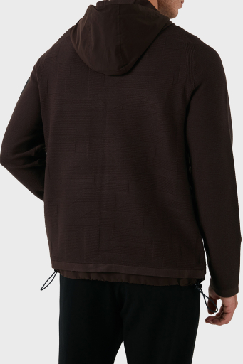 Boss Logolu Fermuarlı Relaxed Fit Erkek Mont 50517091 213 KAHVE - 10