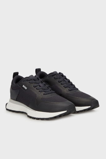 Boss Logolu File Detaylı Sneaker Erkek Ayakkabı 50513195 406 LACİVERT - 6