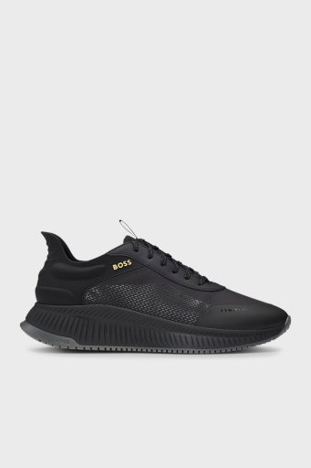Boss Logolu Kalın Taban Sneaker Erkek Ayakkabı 50536488 005 SİYAH - 1