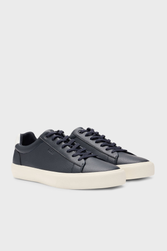 Boss Logolu Kalın Taban Sneaker Erkek Ayakkabı 50542114 401 LACİVERT - 3