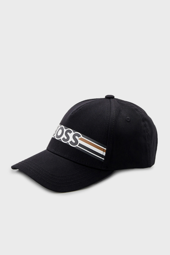 Boss Logolu Pamuklu Erkek Şapka 50492171 001 SİYAH - 1