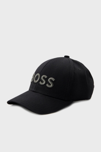Boss Logolu Pamuklu Erkek Şapka 50505571 001 SİYAH - 1