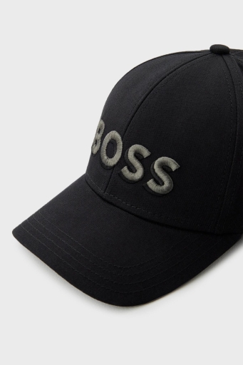 Boss Logolu Pamuklu Erkek Şapka 50505571 001 SİYAH - 5