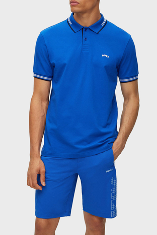 Boss - Boss Logolu Pamuklu Slim Fit Erkek Polo T Shirt 50469245 432 SAKS
