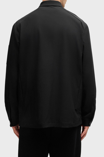 Boss Logolu Relaxed Fit Su İtici Erkek Gömlek 50525003 001 SİYAH - 3