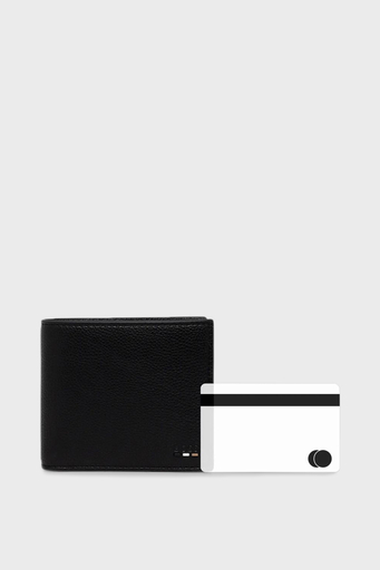 Boss Logolu Rfid Korumalı Erkek Cüzdan 50536479 001 SİYAH - 3