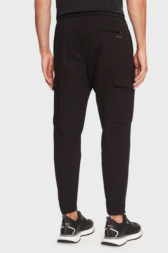 Boss Logolu Slim Fit Jogger Erkek Pantolon 50522626 001 SİYAH - 4
