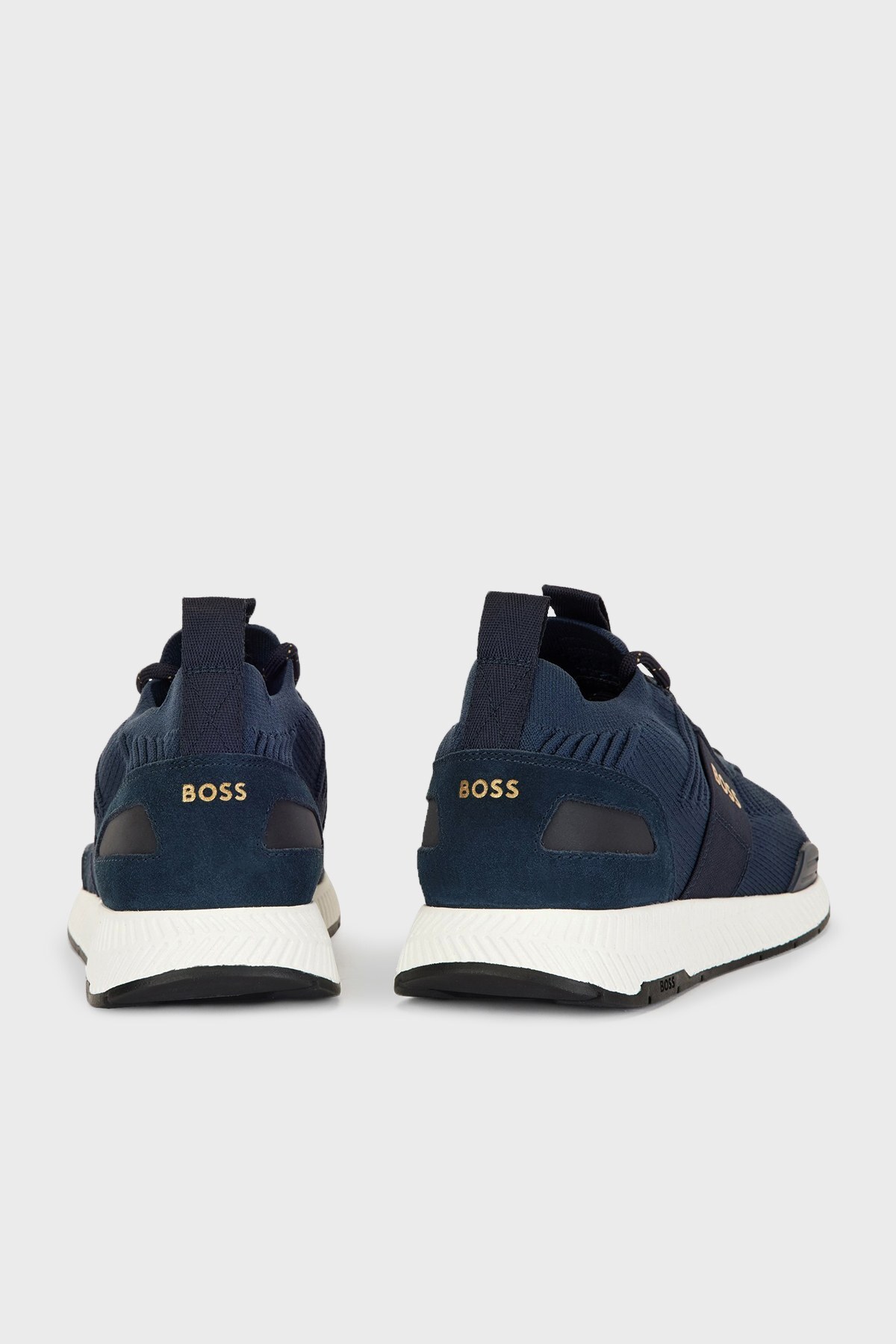 Boss Logolu Sneaker Erkek Ayakkabı 50470596 407 LACİVERT