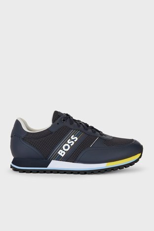 Boss - Boss Logolu Sneaker Erkek Ayakkabı 50474717 474 LACİVERT