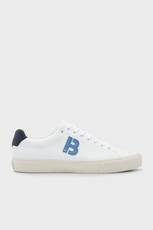 Boss - Boss Logolu Sneaker Erkek Ayakkabı 50474728 144 BEYAZ