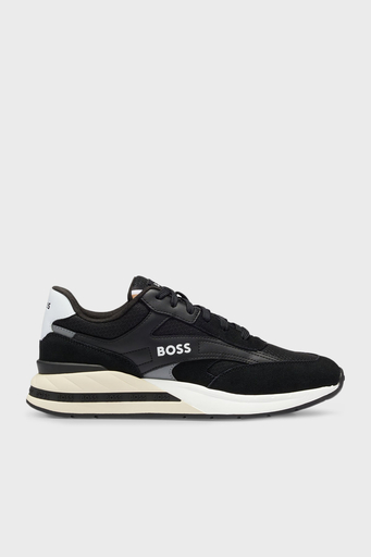 Boss Logolu Sneaker Erkek Ayakkabı 50493214 001 SİYAH - 1