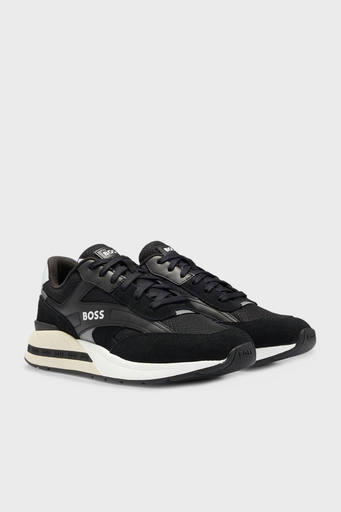 Boss Logolu Sneaker Erkek Ayakkabı 50493214 001 SİYAH - 2