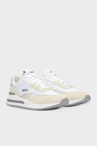 Boss Logolu Sneaker Erkek Ayakkabı 50493214 100 BEYAZ - 2