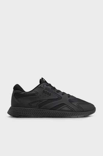 Boss Logolu Sneaker Erkek Ayakkabı 50493215 005 SİYAH - 1