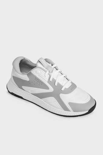 Boss Logolu Sneaker Erkek Ayakkabı 50493215 120 BEYAZ - 3