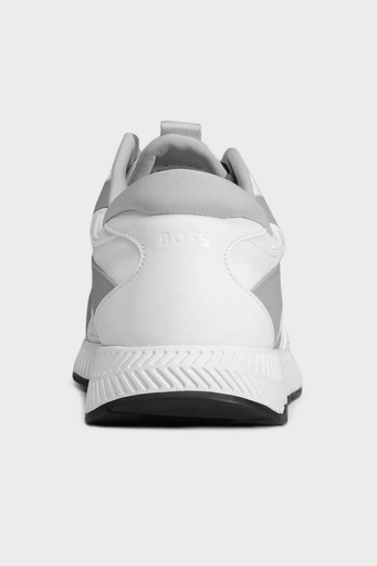 Boss Logolu Sneaker Erkek Ayakkabı 50493215 120 BEYAZ - 4