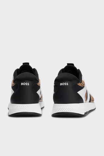 Boss Logolu Sneaker Erkek Ayakkabı 50493215 280 BEYAZ-TABA - 5