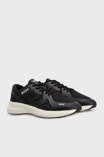 Boss Logolu Sneaker Erkek Ayakkabı 50493217 001 SİYAH - 3