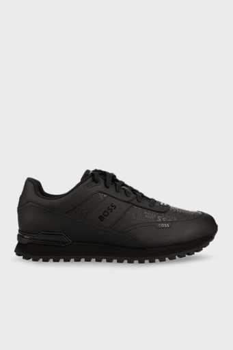 Boss Logolu Sneaker Erkek Ayakkabı 50493223 005 SİYAH - 1
