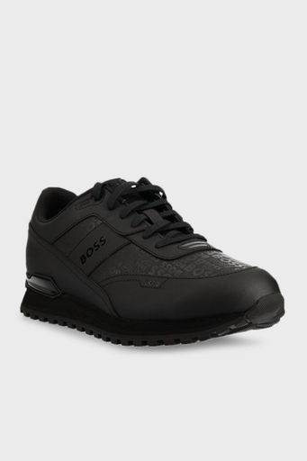 Boss Logolu Sneaker Erkek Ayakkabı 50493223 005 SİYAH - 2